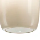 Lampă de tavan din sticlă suflată manual, lucrată manual în Italia - Soffio Viadurini