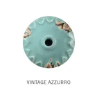 Plafoniera Industriala 2 Spoturi din Fier si Ceramica Artizanala - Loft Viadurini