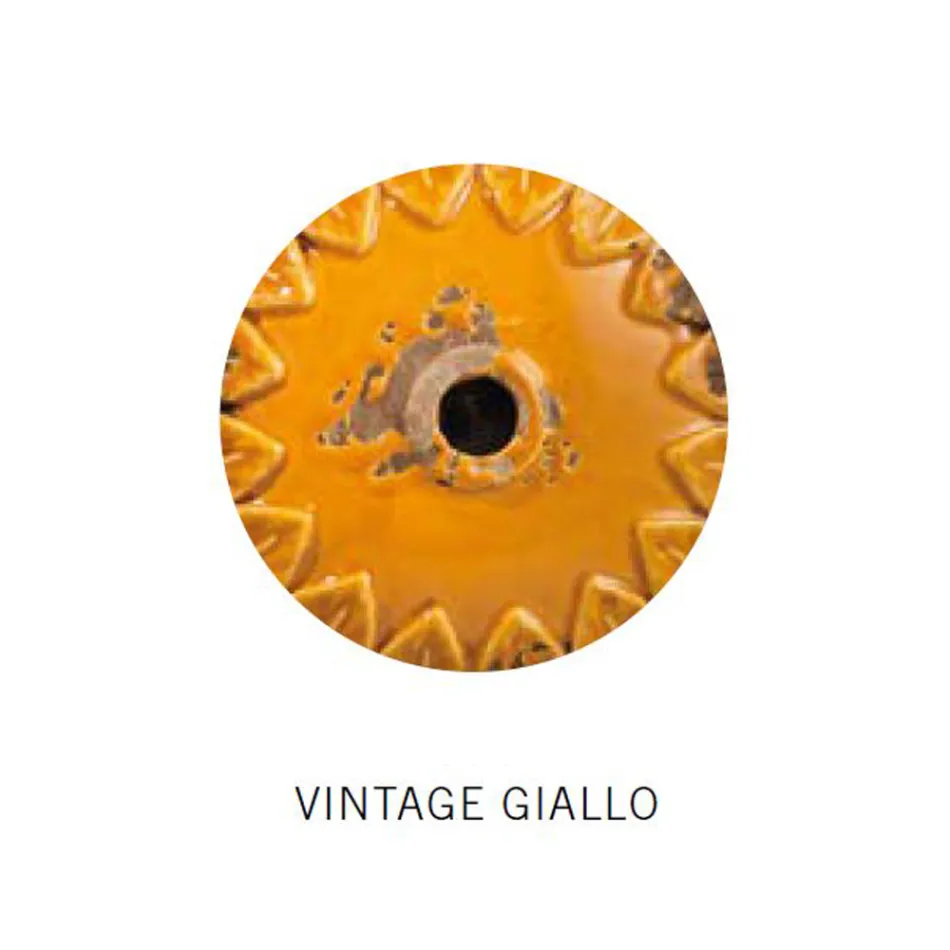 Plafoniera industriala 3 spoturi din fier si ceramica lucrata manual - mansarda Viadurini