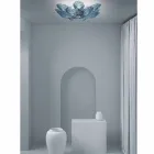 Lampă de tavan modernă din sticlă venețiană Fabricată manual în Italia - Minos Viadurini