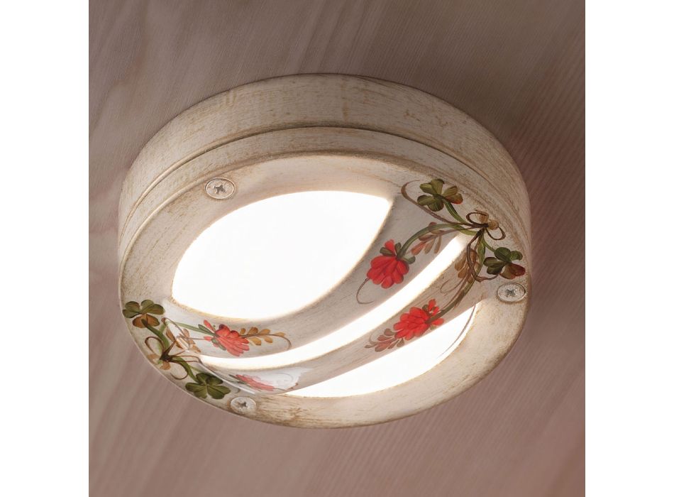 Plafoniera sau Lampa de Perete pentru Exterior din Aluminiu Pictat Manual - Brindisi Viadurini