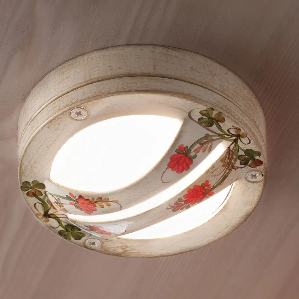 Plafoniera sau Lampa de Perete pentru Exterior din Aluminiu Pictat Manual - Brindisi Viadurini