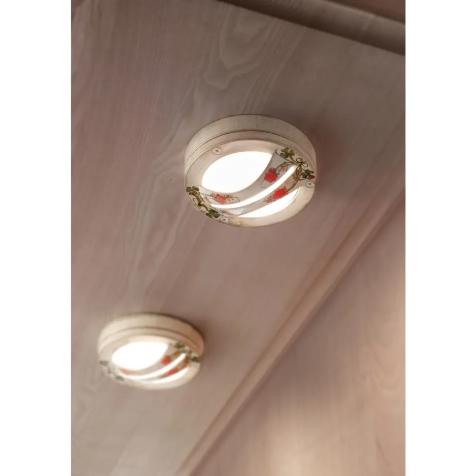 Plafoniera sau Lampa de Perete pentru Exterior din Aluminiu Pictat Manual - Brindisi Viadurini