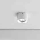 Lampă de tavan Runda a condus, în ciment sau gips Nadir 8 Aldo Bernardi Viadurini