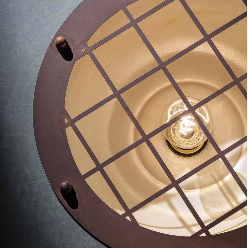 Plafonul stil nautic gratar ceramice cu Mary Ferroluce Viadurini