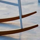 Varaschin Summer Set scaun de gradina gradina din otel si lemn Viadurini