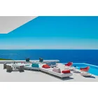 Varaschin Summer Set scaun de gradina gradina din otel si lemn Viadurini