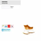 Varaschin Summer Set scaun de gradina gradina din otel si lemn Viadurini