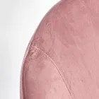 Fotoliu balansoar tapitat cu efect de catifea design scandinav - Pippy Viadurini