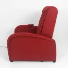 Scaun lift cu 2 motoare cu masaj shiatsu fabricat in Italia Bria Viadurini