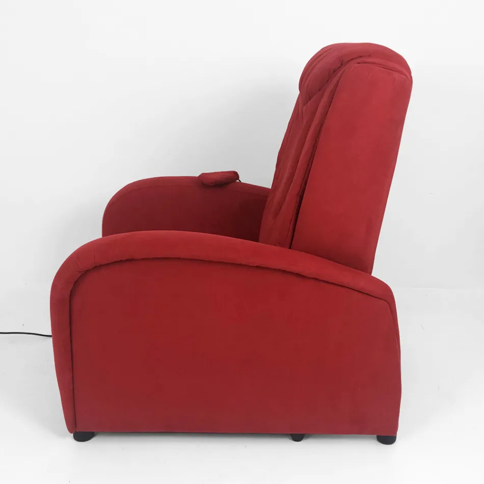 Scaun lift cu 2 motoare cu masaj shiatsu fabricat in Italia Bria Viadurini