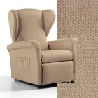 Fotoliu Lift cu Funcții Lift, Relax și Pat Made in Italy - Talita Viadurini