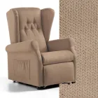 Fotoliu Lift Fabric cu Funcții Lift, Relax și Pat - Romina Viadurini