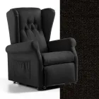 Fotoliu Lift Fabric cu Funcții Lift, Relax și Pat - Romina Viadurini