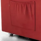 Fotoliu Lift Fabric cu Funcții Lift, Relax și Pat - Romina Viadurini