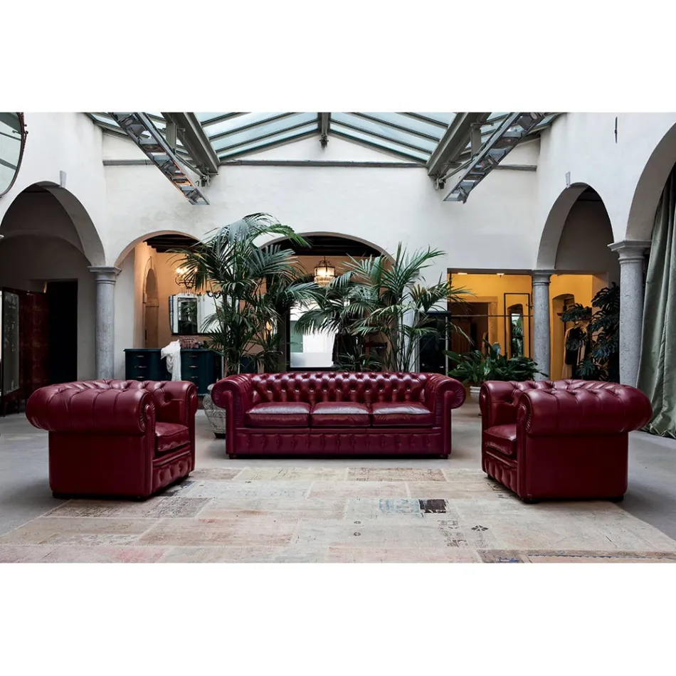 Fotoliu Clasic cu Picioare In Forma de Ceapa din Lemn de Fag Made in Italy - Spassoso Viadurini