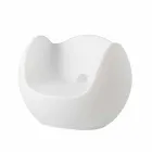 Scaun de balansoar rotund luminos Slide Blos fabricat în Italia Viadurini
