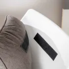 Fotoliu cu Baza Metalica, Structura Polipropilena si Perne Tesatura - Tableta Viadurini