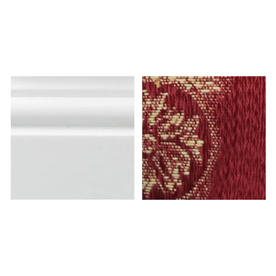 Fotoliu cu Cotiere și Structură din Lemn Lăcuit Alb Fabricat în Italia - Cat Viadurini