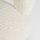 Fotoliu cu Cotiere din Cauciuc și Scaun Efect Lână - Patrizia Viadurini