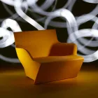 Fotoliu cu cotiere Slide Kami Design modern realizat în Italia Viadurini