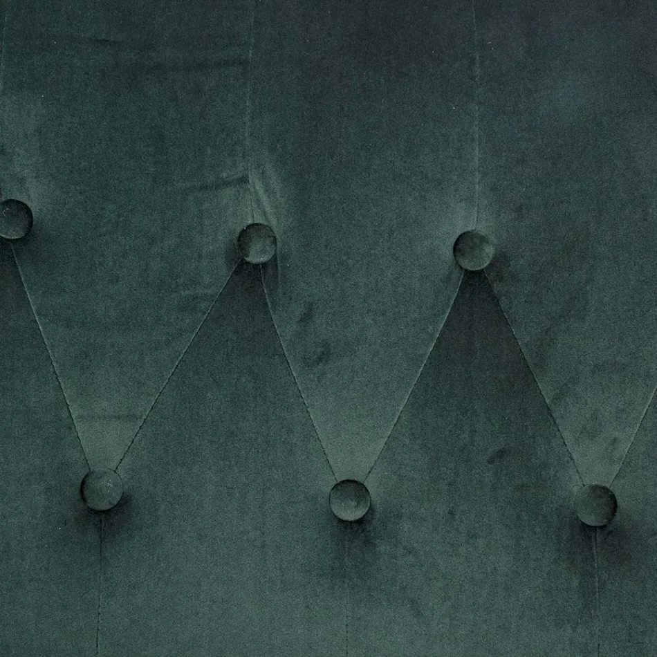 Fotoliu cu Structură Reglabilă din Oțel Cromat și Catifea - Giulia Viadurini