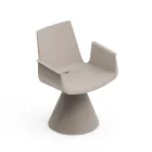 Fotoliu de exterior cu cotiere din polietilenă - Piscină Viadurini