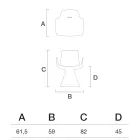 Fotoliu de exterior cu cotiere din polietilenă - Piscină Viadurini