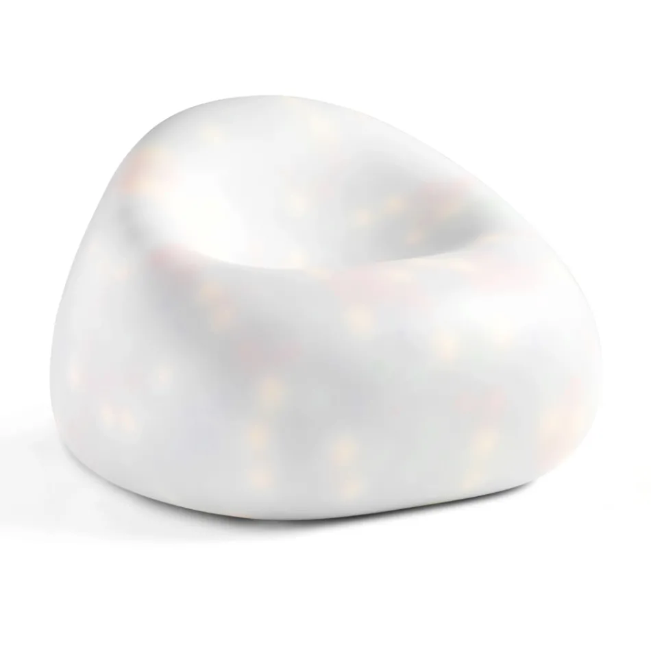 Fotoliu de exterior de design din polietilena colorata Made in Italy - Ervin Viadurini