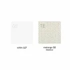 Fotoliu tapițat în aer liber de design alb și modern - Samurai de Myyour Viadurini