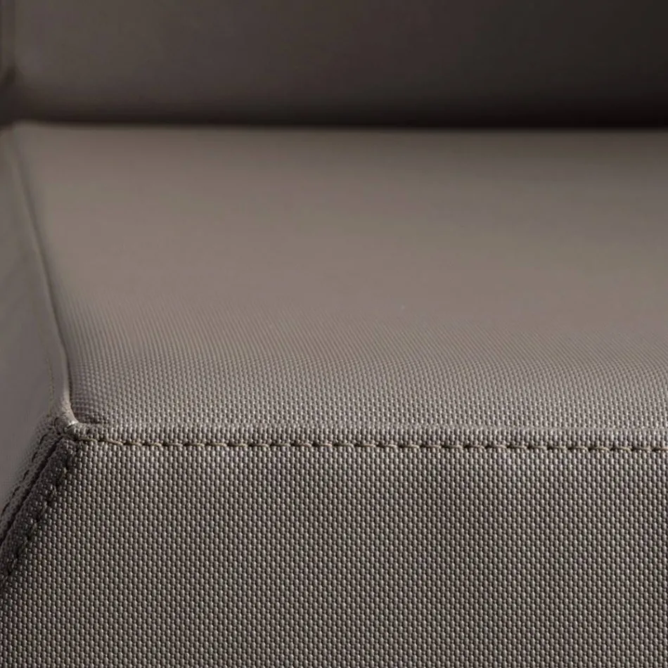 Fotoliu de exterior din Polietilena cu Perna Made in Italy - Chiabotto Viadurini