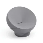 Fotoliu de exterior din polietilenă disponibil în diverse culori - Prosop Viadurini