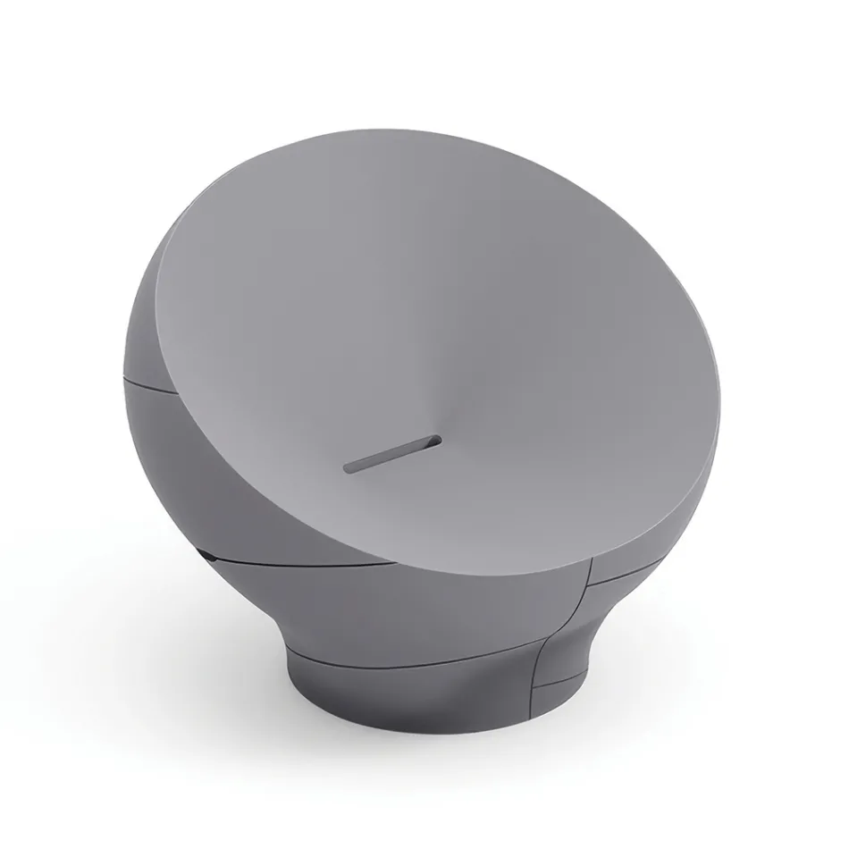 Fotoliu de exterior din polietilenă disponibil în diverse culori - Prosop Viadurini