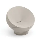 Fotoliu de exterior din polietilenă disponibil în diverse culori - Prosop Viadurini