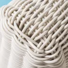 Fotoliu de exterior din Polyrattan țesut - Charlie Viadurini