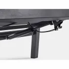 Fotoliu reclinabil de exterior din țesătură și aluminiu, 2 bucăți - Nathy Viadurini