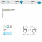 Design Varaschin Emma fotoliu exterioară din aluminiu și țesătură Viadurini