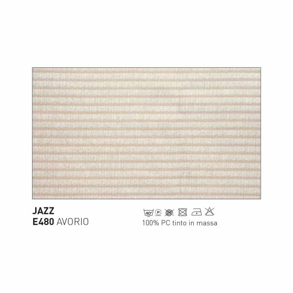 Design Varaschin Emma fotoliu exterioară din aluminiu și țesătură Viadurini