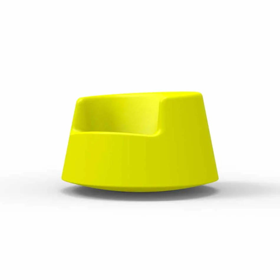 Modern fotoliu de grădină de design ruletă Vondom în polietilenă Viadurini