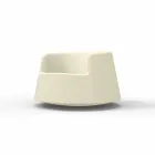 Modern fotoliu de grădină de design ruletă Vondom în polietilenă Viadurini