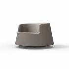 Modern fotoliu de grădină de design ruletă Vondom în polietilenă Viadurini