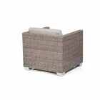 mână Fotoliu gradina de design țesute Elsa Viadurini