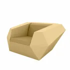 Faz fotoliu de grădină de către designul modern Vondom din polietilenă Viadurini