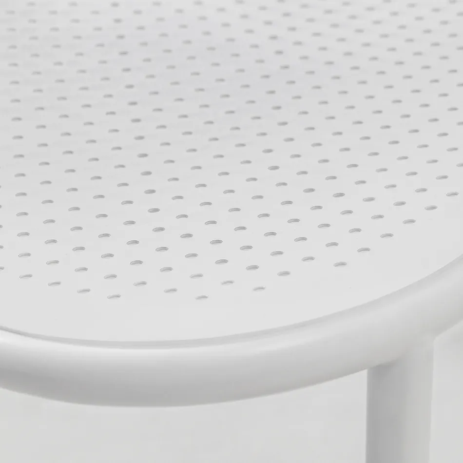 Fotoliu de Gradina din Metal Vopsit Made in Italy 2 Piese - Synergy Viadurini