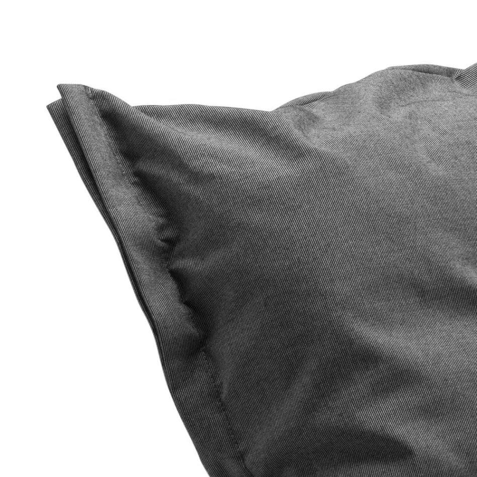 Fotoliu de grădină din polietilenă și țesătură Made in Italy - Freccia Viadurini