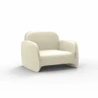 Pezzettina de fotoliu de gradina Vondom din polietilena, design Viadurini