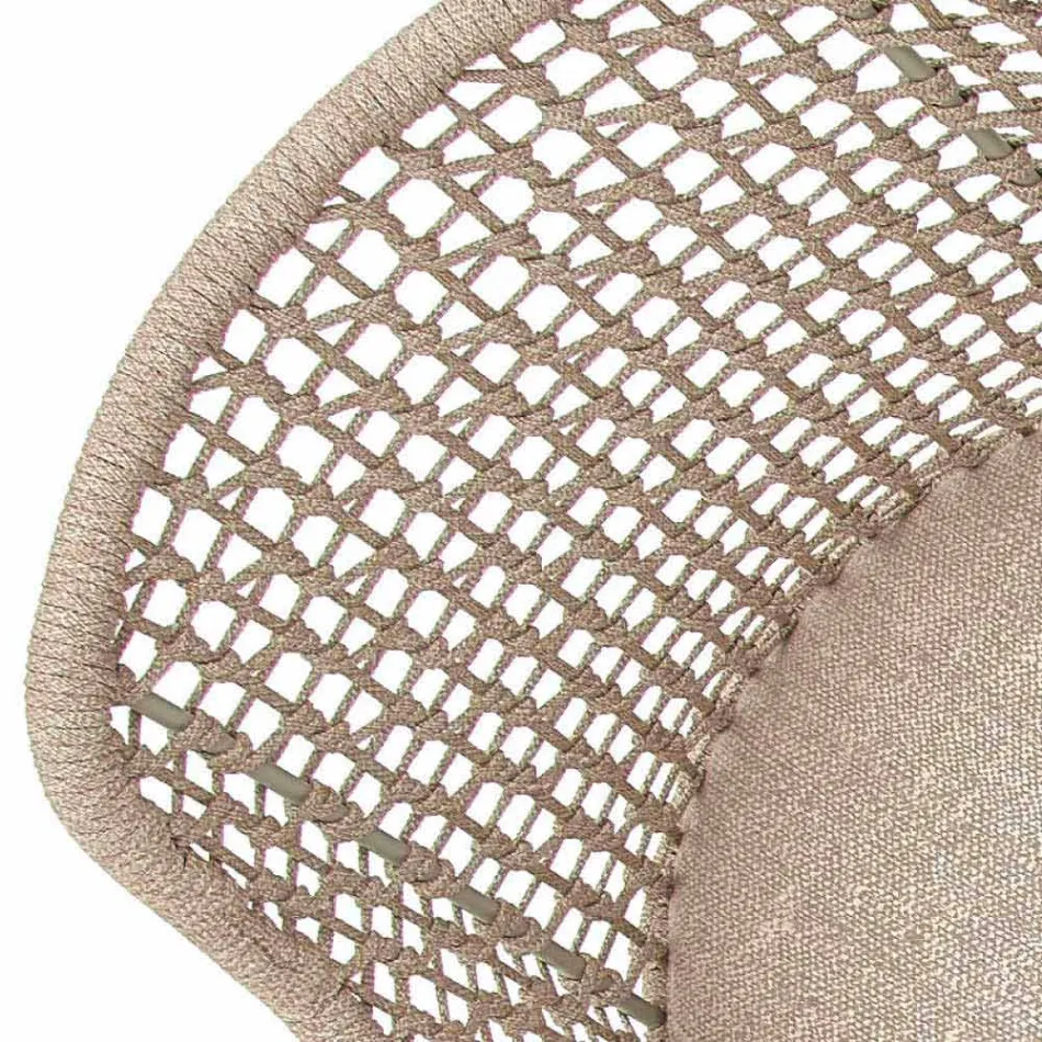 Modern Varaschin Emma fotoliu de gradina din lemn iroko solid Viadurini