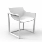 WallStreet Vondom fotoliu de grădină, polipropilenă și fibră de sticlă Viadurini