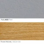 Fotoliu pentru living cu suport pentru picioare din piele și lemn Fabricat în Italia - Fluture Viadurini