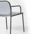 Fotoliu Sufragerie Imbracat in Tesatura Made in Italy 2 Piese - Sangria Viadurini